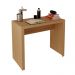 Mesa para Escritório Home Office ME4139 MDP Amendoa G69 - Gran Belo
