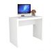 Mesa para Escritório Home Office ME4139 MDP Branco G69 - Gran Belo