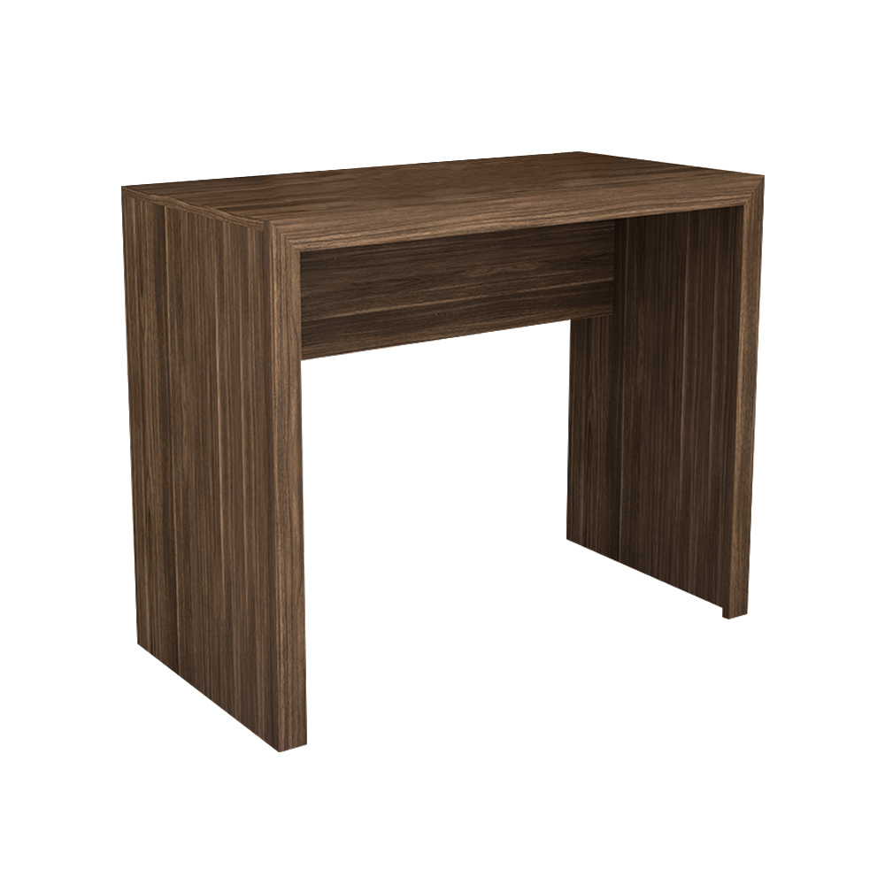 Mesa para Escritório Home Office ME4139 MDP Nogal G69 - Gran Belo
