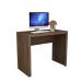 Mesa para Escritório Home Office ME4139 MDP Nogal G69 - Gran Belo