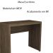 Mesa para Escritório Home Office ME4139 MDP Nogal G69 - Gran Belo