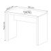 Mesa para Escritório Home Office ME4139 MDP Rustico G69 - Gran Belo