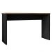Mesa para Escritório Home Office Sem Gaveta Emma Preto Texturizado/Freijó G47 - Gran Belo