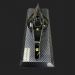 Miniatura Decorativa Mesa/Parede Carenagem Carro Fórmula 1 Lotus 98T Senna G53 - Gran Belo