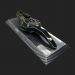 Miniatura de Quadro Decorativo 33cm x 12,5cm Carro F1 Lotus Snn 98T Preto G53 - Gran Belo
