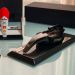 Miniatura de Quadro Decorativo 33cm x 12,5cm Carro F1 Lotus Snn 98T Preto G53 - Gran Belo