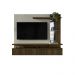 Painel Decorativo Otawa MDP/MDF Porta Ripada TV até 60 Polegadas Freijó/Off White G77 - Gran Belo