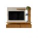 Painel Decorativo Otawa MDP/MDF Porta Ripada TV até 60 Polegadas Nature/Off White G77 - Gran Belo