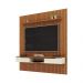Painel Suspenso Ripado Seko TV 65" Borda Chanfrada Freijó/OffWhite G18 - Gran Belo