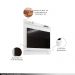 Painel para TVs até 50 Linden MDP/BP com 2 Prateleiras Branco G96 - Gran Belo