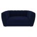 Poltrona Caminha para PET Scooby Veludo Azul Escuro G45 - Gran Belo
