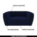 Poltrona Caminha para PET Scooby Veludo Azul Escuro G45 - Gran Belo