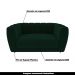 Poltrona Caminha para PET Scooby Veludo Verde G45 - Gran Belo