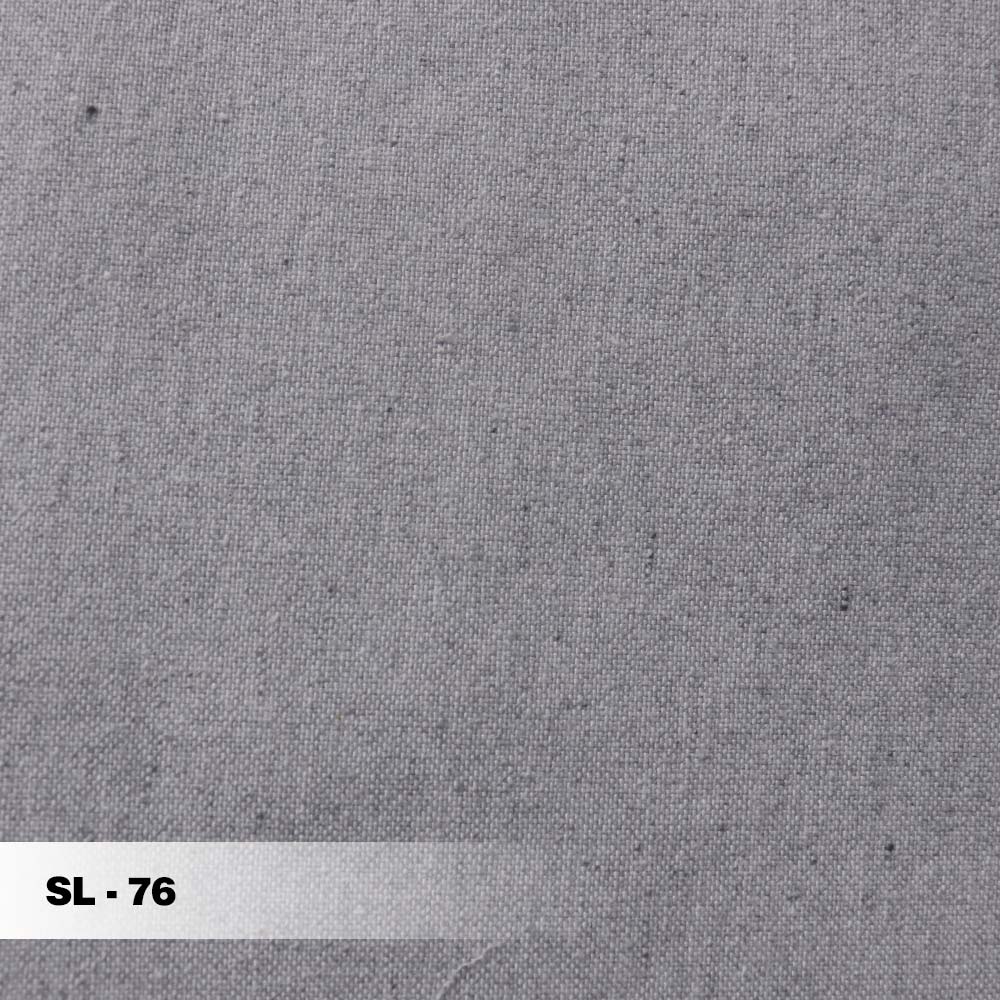 Poltrona Decorativa Clarke Linho Cinza G45 - Gran Belo