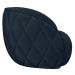 Poltrona Decorativa Clarke Veludo Azul Marinho G45 - Gran Belo