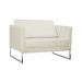 Poltrona Decorativa Julia 106cm Corano Bege Claro - Gran Belo