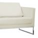 Poltrona Decorativa Julia 106cm PU Sintético Bege Claro G15 - Gran Belo