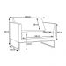Poltrona Decorativa Julia 106cm PU Sintético Bege Claro G15 - Gran Belo