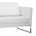Poltrona Decorativa Julia 106cm PU Sintético Branco G15 - Gran Belo