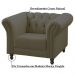 Poltrona Decorativa Maggiore Couro Fendi G58 - Gran Belo