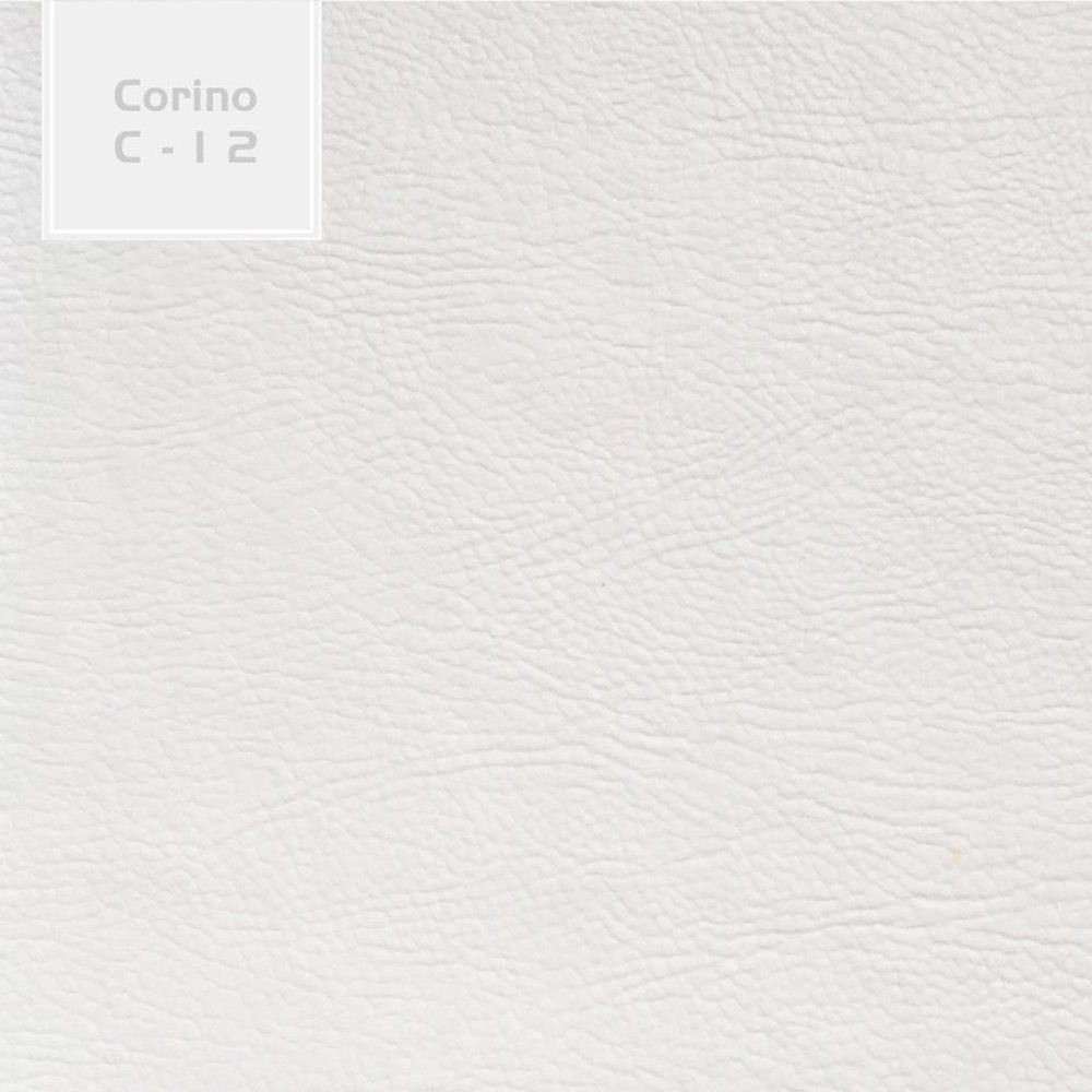Poltrona Decorativa Nagoya Base Orby PU Sintético Branco G15 - Gran Belo