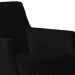 Poltrona Decorativa Nagoya Base Orby PU Sintético Preto G15 - Gran Belo