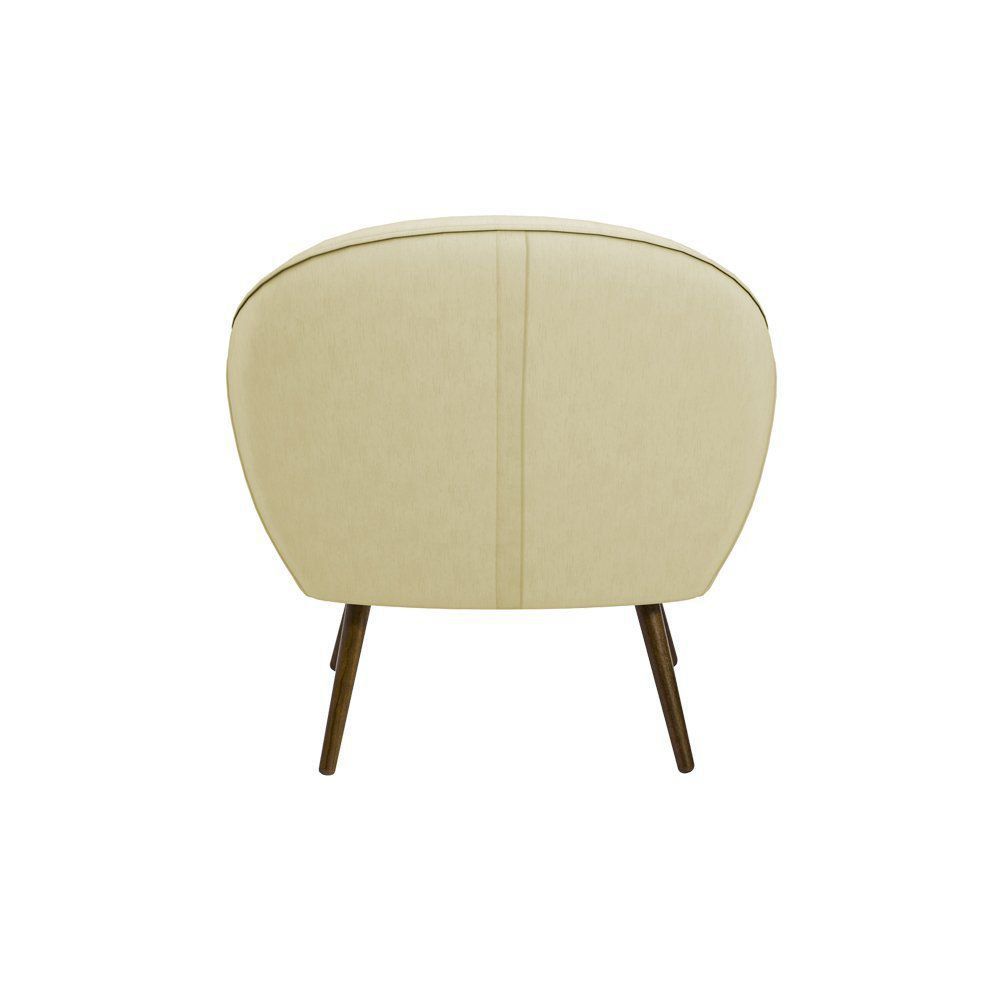Poltrona Decorativa Sacha Corano Bege Claro - Gran Belo