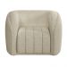 Poltrona Decorativa Sala de Estar Adam Boucle Bege G45 - Gran Belo