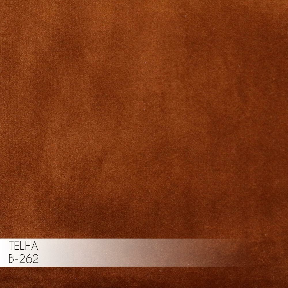 Poltrona Decorativa Sala de Estar Lucca Veludo Telha G15 - Gran Belo