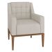 Poltrona Decorativa Sala de Estar Madonna Suede Bege G52 - Gran Belo