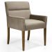 Poltrona Decorativa Sala de Estar Vicenza Veludo Importado Marrom G15 - Gran Belo