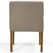Poltrona Decorativa Sala de Estar Vicenza Veludo Importado Marrom G15 - Gran Belo
