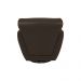 Poltrona Decorativa Valentina Sala de Estar Giratória Couro Marrrom Capuccino G40 - Gran Belo