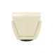 Poltrona Decorativa Valentina Sala de Estar Giratória Couro Off White G40 - Gran Belo
