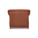 Poltrona Decorativa com 1 Almofada Armstrong Veludo Cobre G63 - Gran Belo