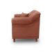 Poltrona Decorativa com 1 Almofada Armstrong Veludo Cobre G63 - Gran Belo