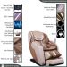 Poltrona Elétrica 3D Bivolt Reclinação Gravidade Zero Stark com Massagem Aquecimento Controle LCD Touch PU Bege G94 - Gran Belo