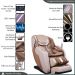 Poltrona Elétrica 3D Stark com Massagem Aquecimento Bivolt Reclinação Gravidade Zero Controle LCD Touch PU Bege G94 - Gran Belo