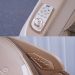 Poltrona Elétrica 3D Stark com Massagem Aquecimento Bivolt Reclinação Gravidade Zero Controle LCD Touch PU Bege G94 - Gran Belo