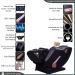 Poltrona Elétrica 3D Stark com Massagem Aquecimento Bivolt Reclinação Gravidade Zero Controle LCD Touch PU Preto G94 - Gran Belo