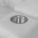 Poltrona Reclinável 3 lugares para Sala de Cinema Pequim PU Branco G23 - Gran Belo