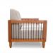 Poltrona Sala de Estar Pés Madeira Maciça Corda Náutica Preta 75cm Manila Linho Areia Rústico G63 - Gran Belo