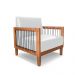 Poltrona Sala de Estar Pés Madeira Maciça Corda Náutica Preta 75cm Manila PU Branco G63 - Gran Belo