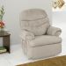 Poltrona do Papai Reclinável Debby Suede Areia G30 - Gran Belo