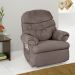 Poltrona do Papai Reclinável Debby Suede Marrom Claro G30 - Gran Belo