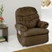 Poltrona do Papai Reclinável Debby Suede Marrom G30 - Gran Belo