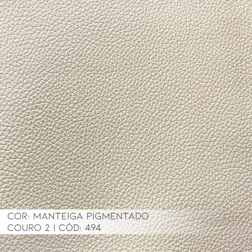 Poltrona do Papai Reclinável Elétrica Armênia Power Touch Couro Off White G40 - Gran Belo
