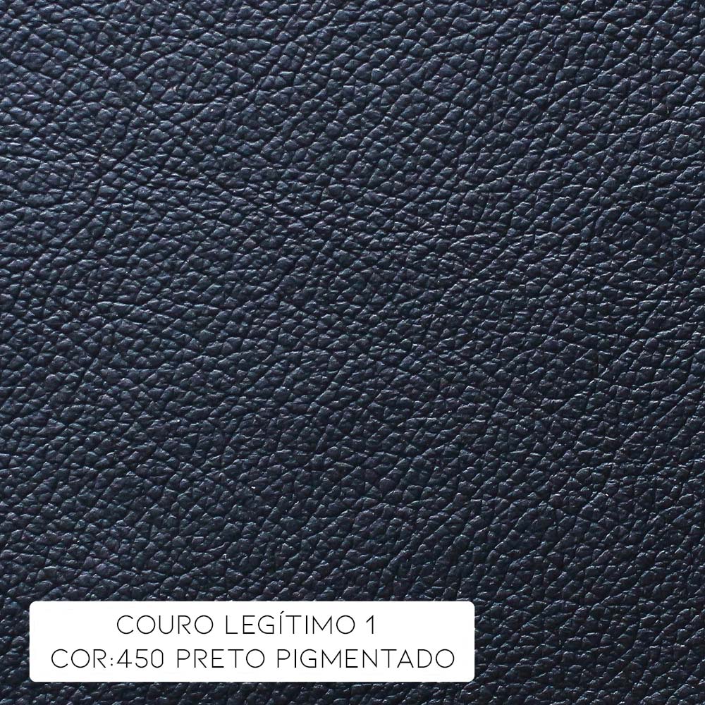 Poltrona do Papai Reclinável Elétrica Armênia Power Touch Couro Preto - Gran Belo
