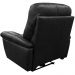 Poltrona do Papai Reclinável Elétrica Armênia Power Touch Couro Preto - Gran Belo