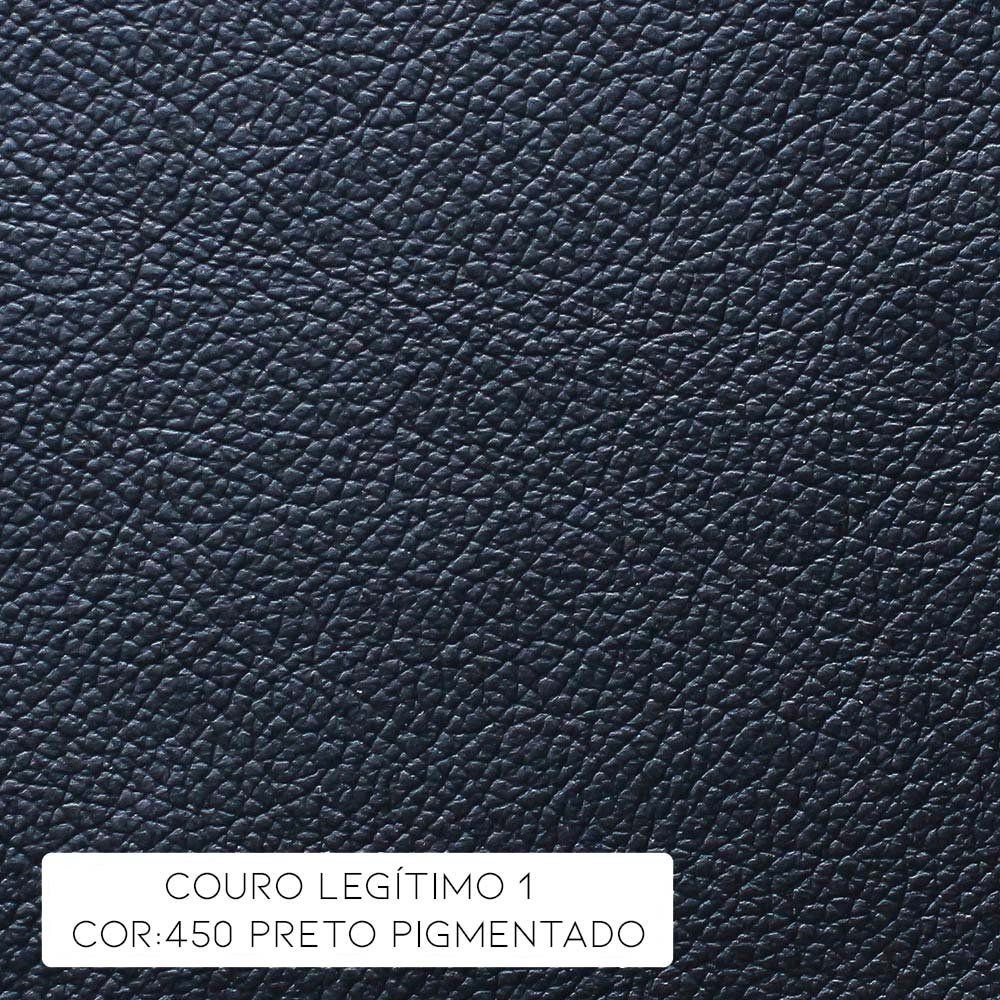 Poltrona do Papai Reclinável Elétrica Armênia Power Touch Couro Preto G40 - Gran Belo